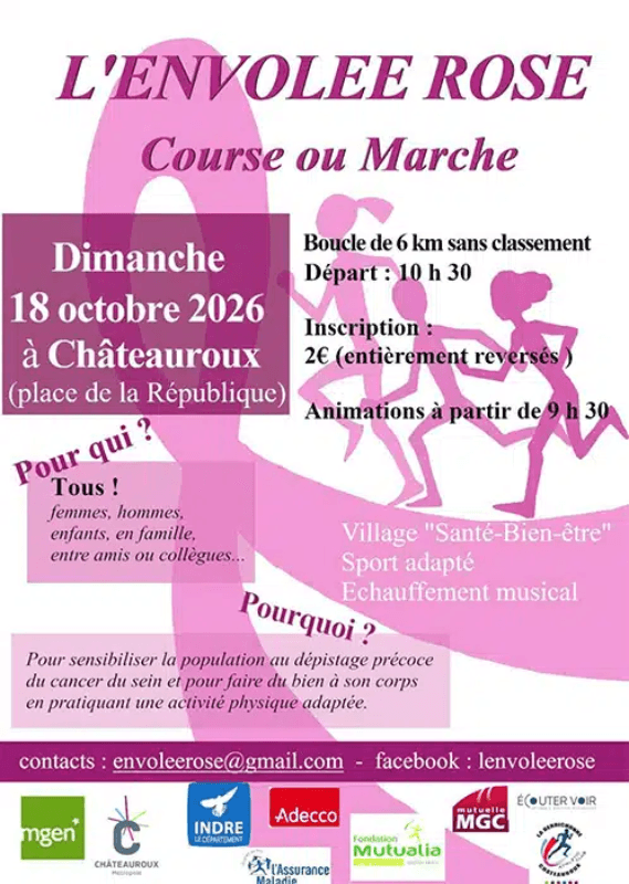 Illustration de l'événement : Envolée rose