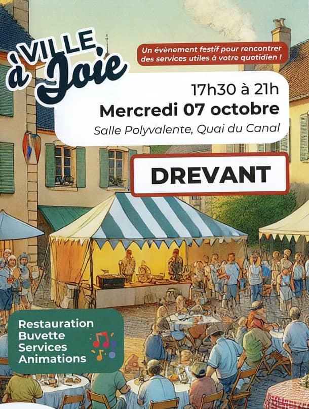 Illustration de l'événement : Ville à joie - Drevant
