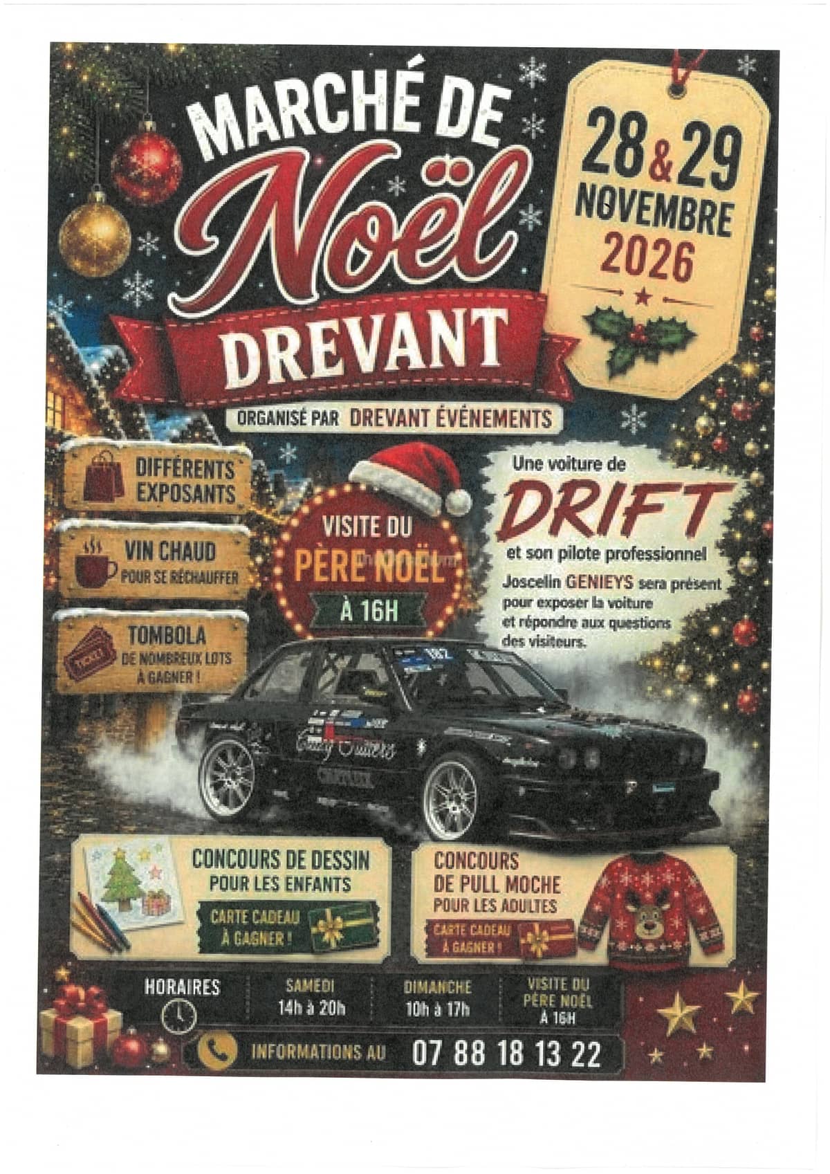 Illustration de l'événement : Marché de Noël de Drevant