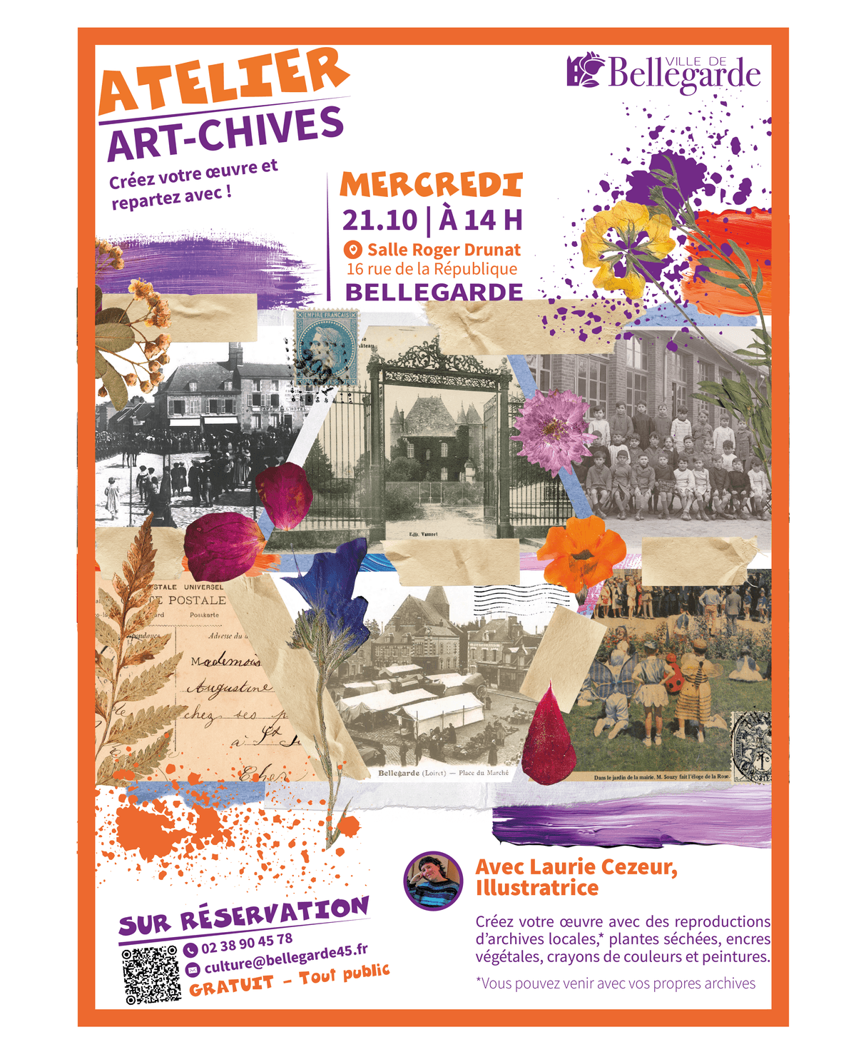Illustration de l'événement : Mercredi créatif "Atelier Art-chives"
