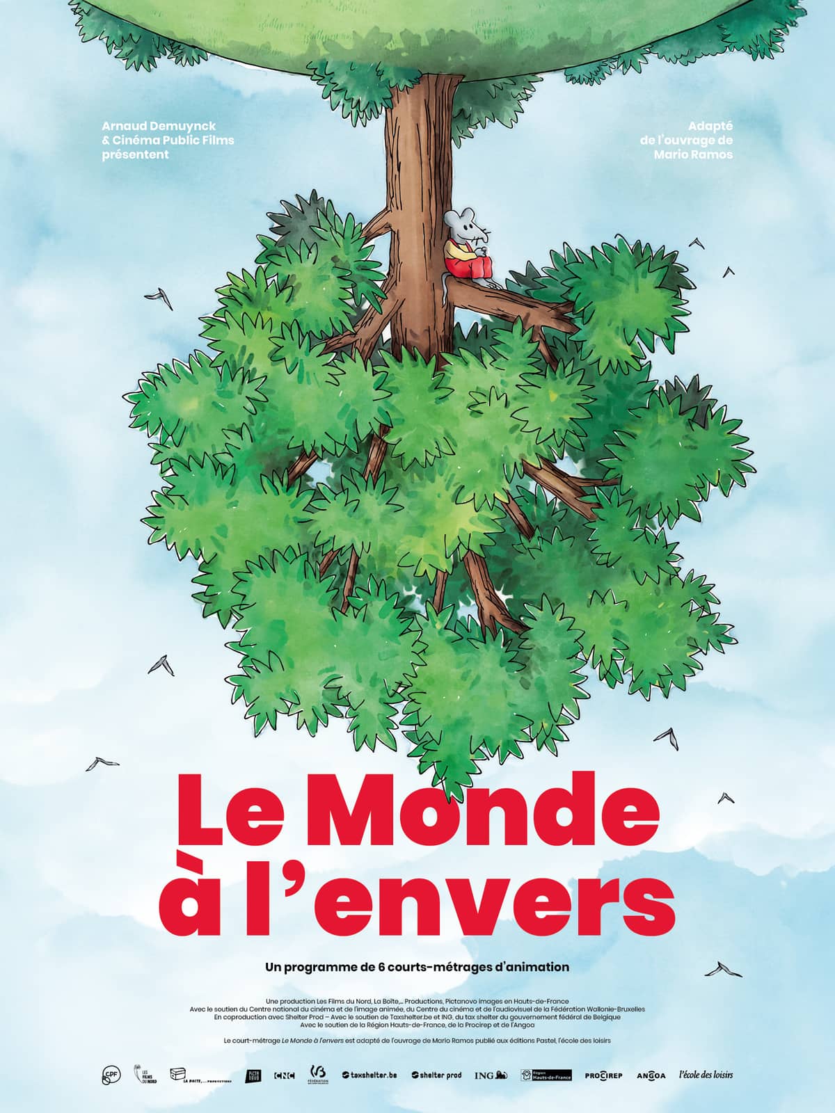 Illustration de l'événement : 1,2,3 ciné : Projection jeunesse Le monde à l'envers