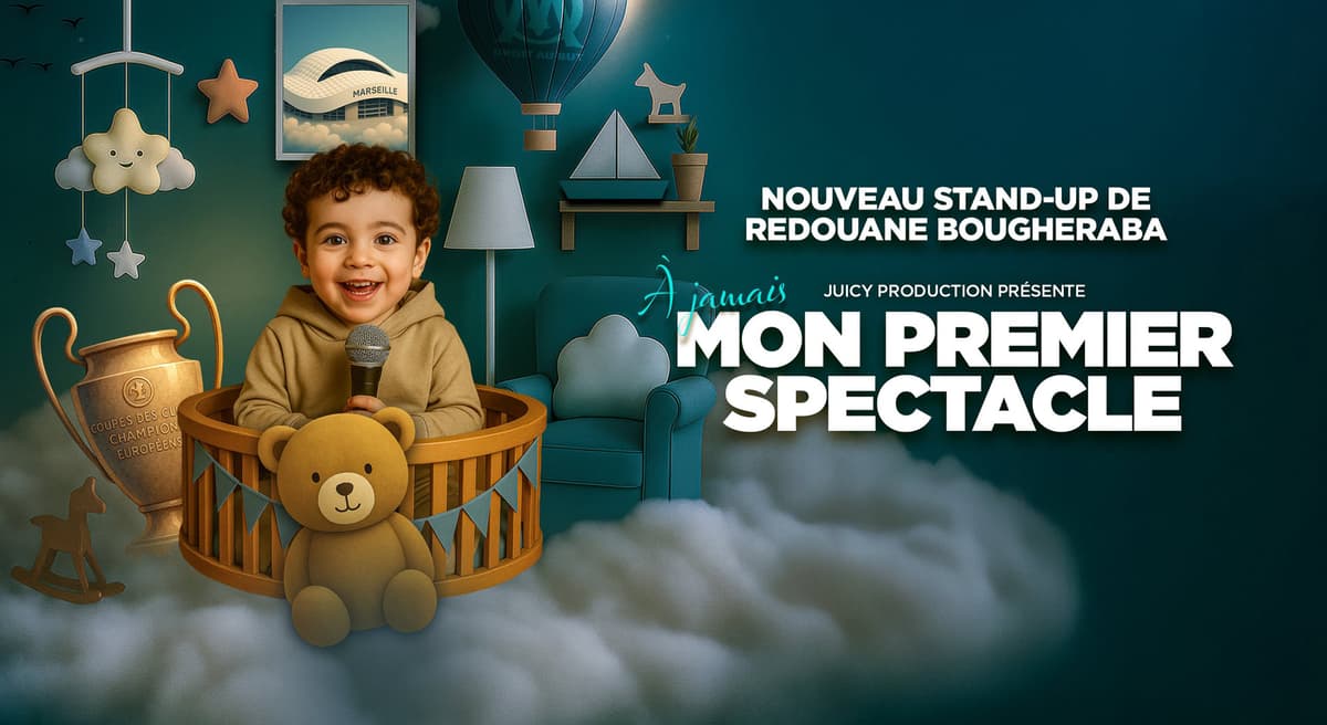 Illustration de l'événement : Humour : Redouane Bougheraba