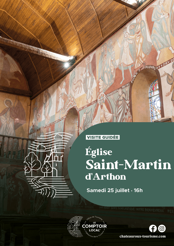Illustration de l'événement : Visite de l'Église Saint Martin d’Arthon