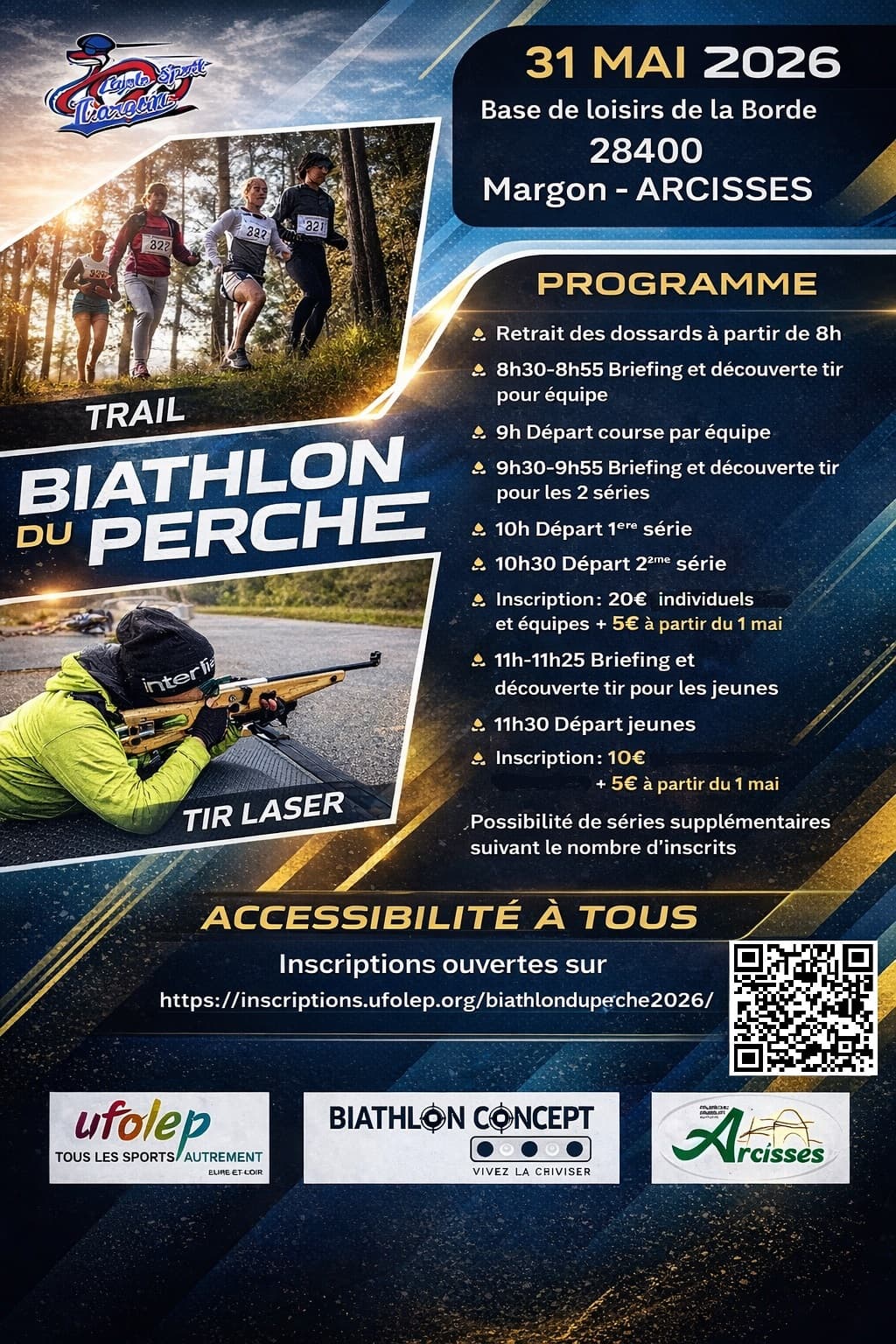 Illustration de l'événement : Biathlon du Perche | 2ème édition
