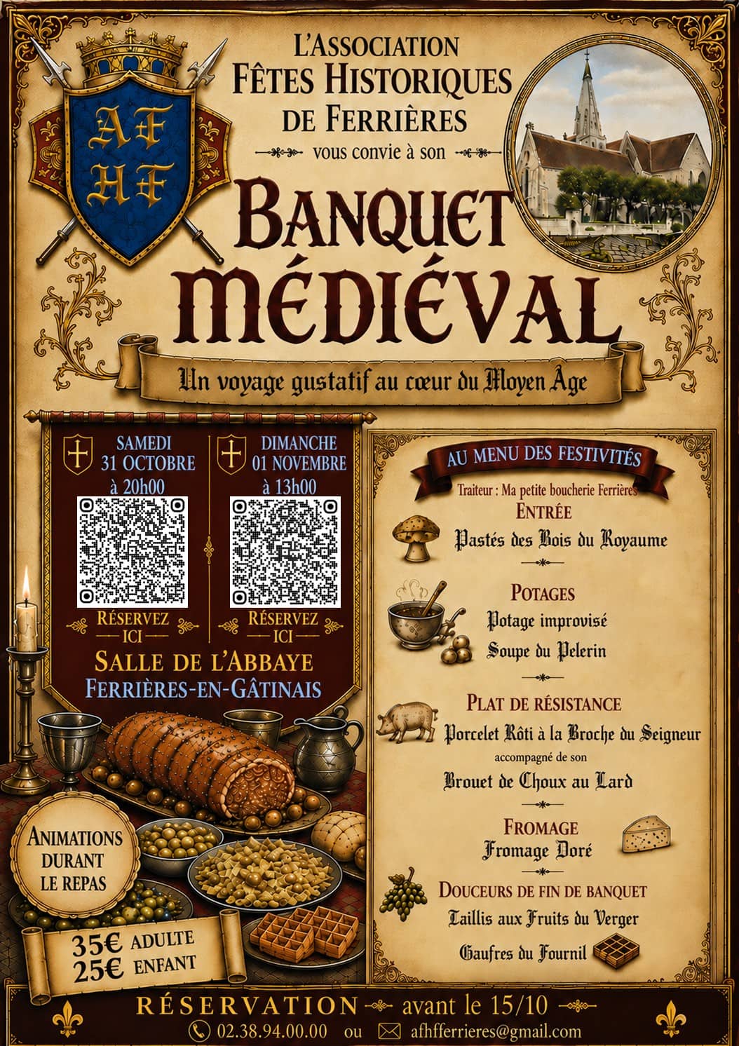 Illustration de l'événement : Banquet Médiéval