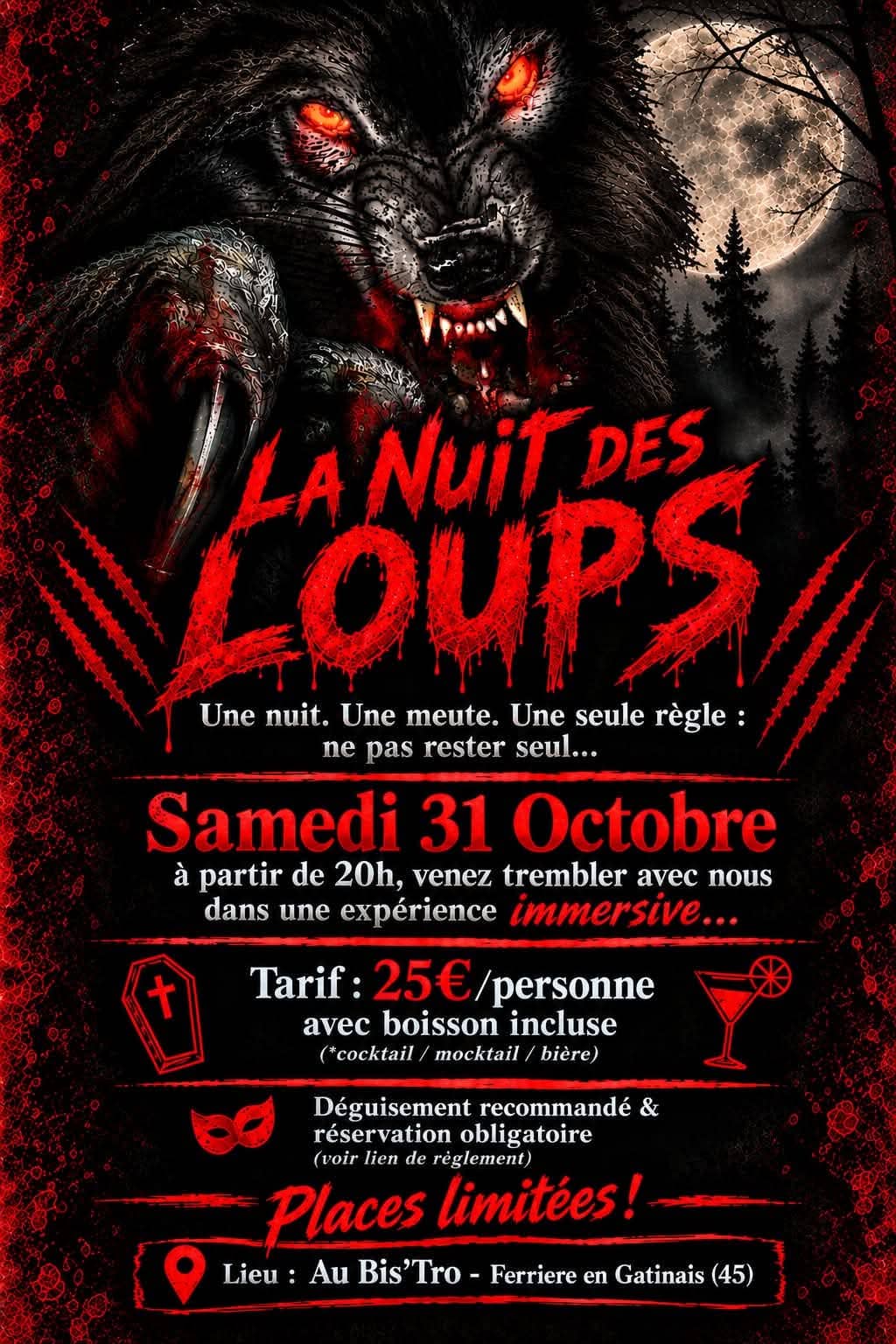Illustration de l'événement : La nuit des Loups