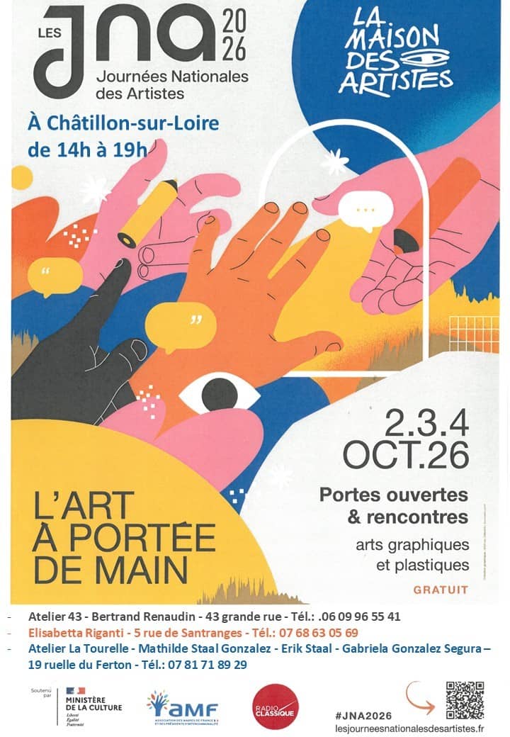 Illustration de l'événement : Les Journées Nationales des Artistes - L'Art à portée de main
