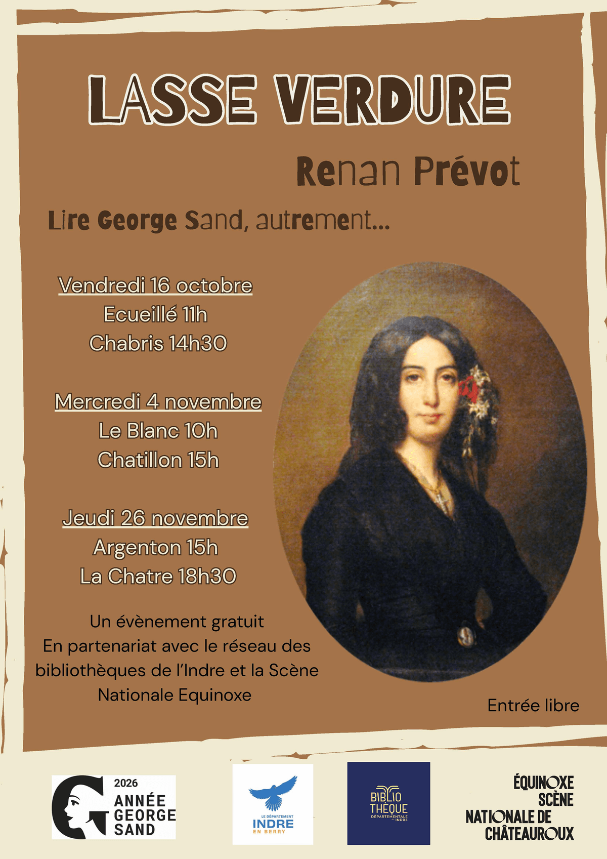 Illustration de l'événement : Lecture "Lasse Verdure"
