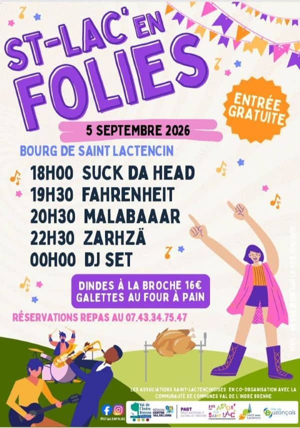 Illustration de l'événement : Le festival Saint-Lac' en folie