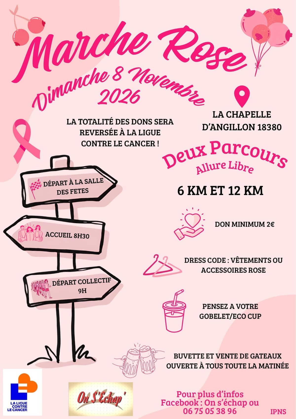 Illustration de l'événement : Marche Rose