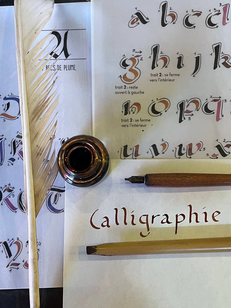 Illustration de l'événement : Calligraphie pour débutants à l'AMI