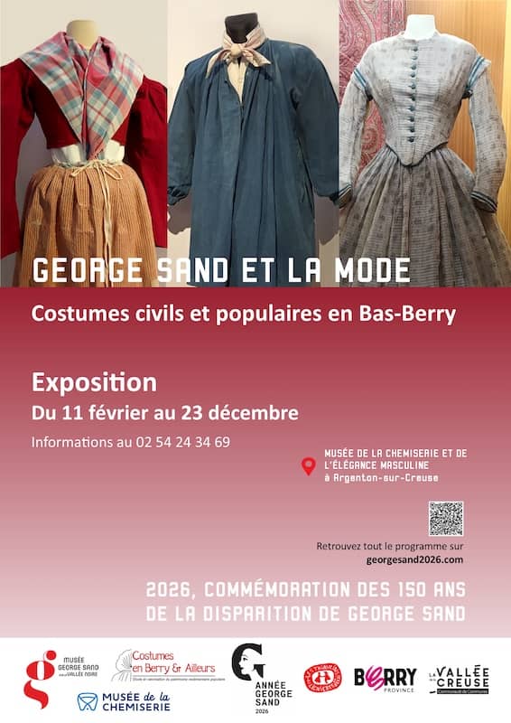 Illustration de l'événement : Exposition: "George Sand et la mode"