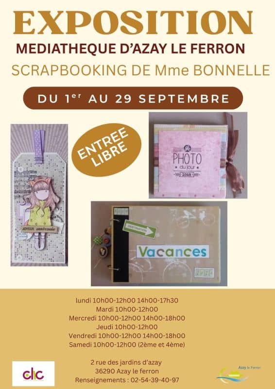Illustration de l'événement : Exposition scrapbooking