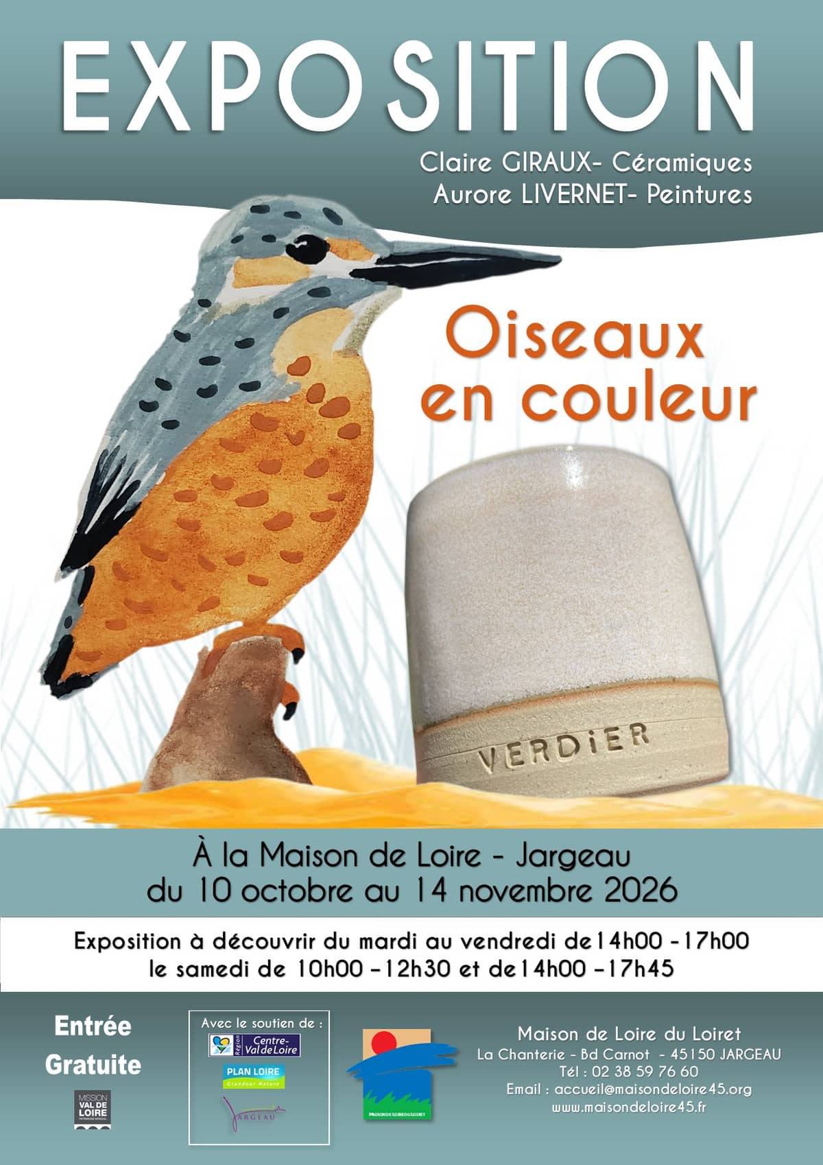 Illustration de l'événement : Exposition Oiseaux en couleur