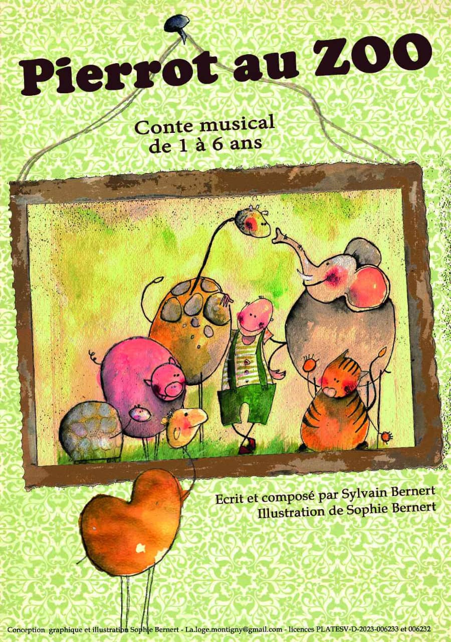 Illustration de l'événement : Spectacle "Pierrot au zoo"
