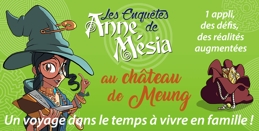 Illustration de l'événement : Les enquêtes d'Anne Mesia au château de Meung sur Loire