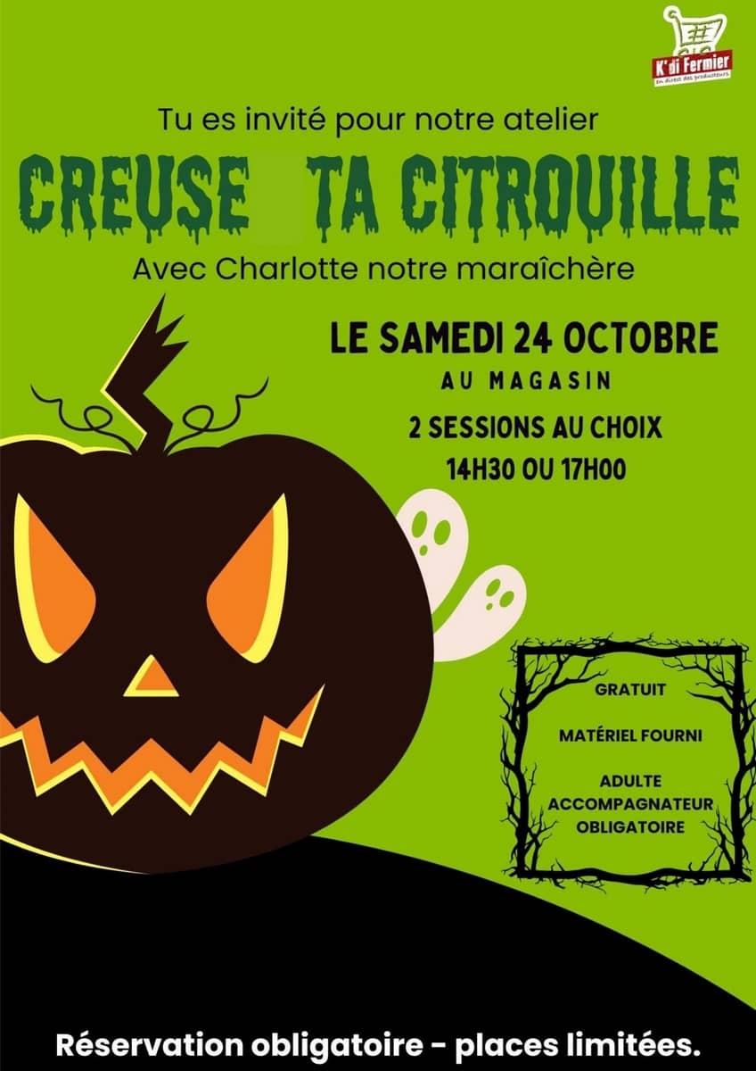 Illustration de l'événement : Creuse ta citrouille