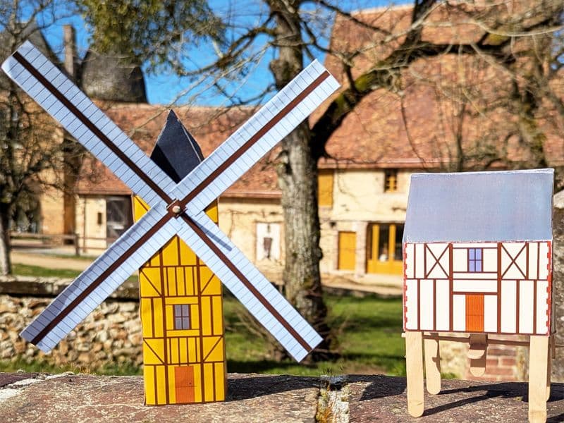 Illustration de l'événement : Atelier famille "A vos moulins !" à la Commanderie d'Arville