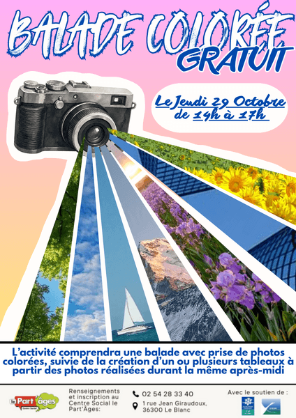 Illustration de l'événement : Ballade colorée