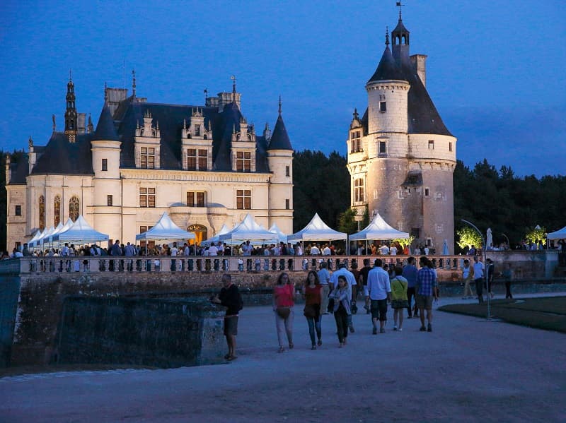 Illustration de l'événement : Dégustation sous les étoiles - Château de Chenonceau