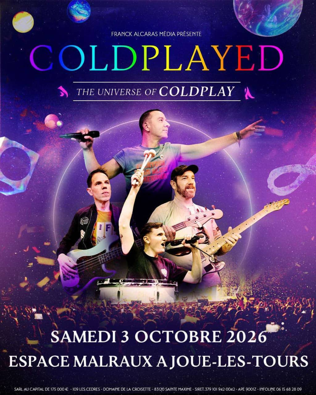 Illustration de l'événement : Coldplayed