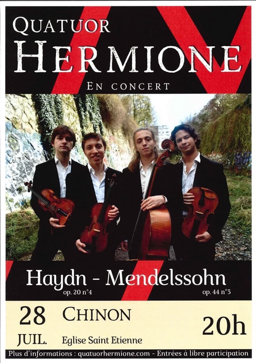 Illustration de l'événement : Concert du Quatuor Hermione
