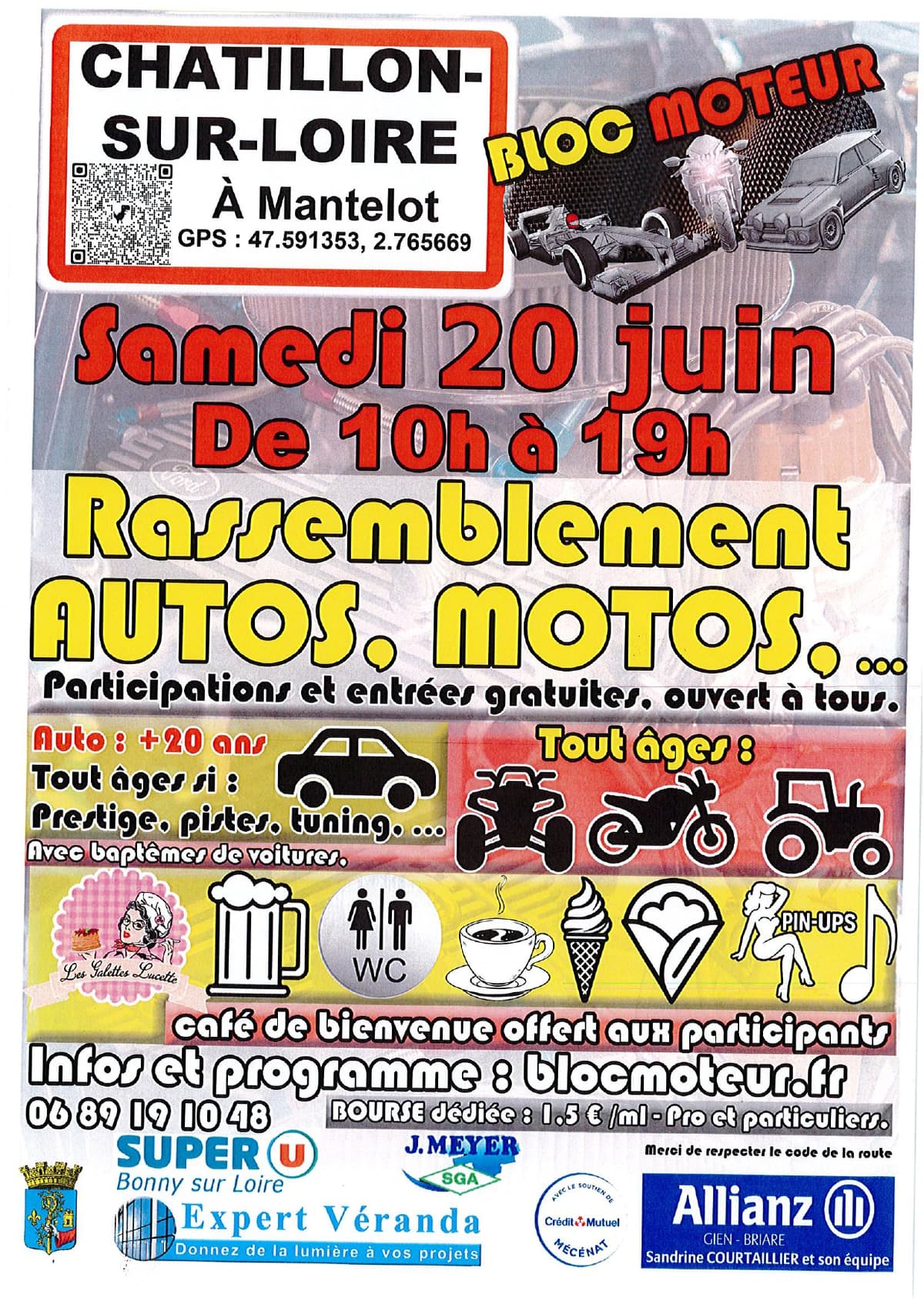 Illustration de l'événement : Rassemblement autos/motos