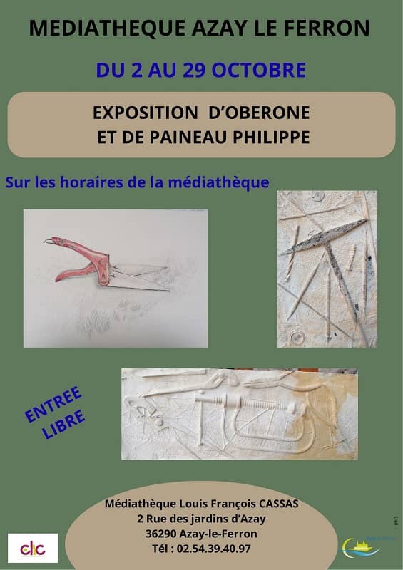 Illustration de l'événement : Exposition d'Oberone et de Philippe Paineau