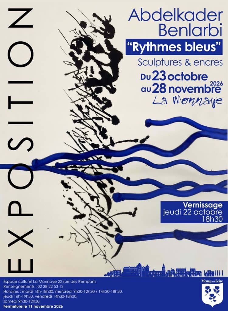 Illustration de l'événement : Exposition : Rythmes Bleus (sculptures et encres)