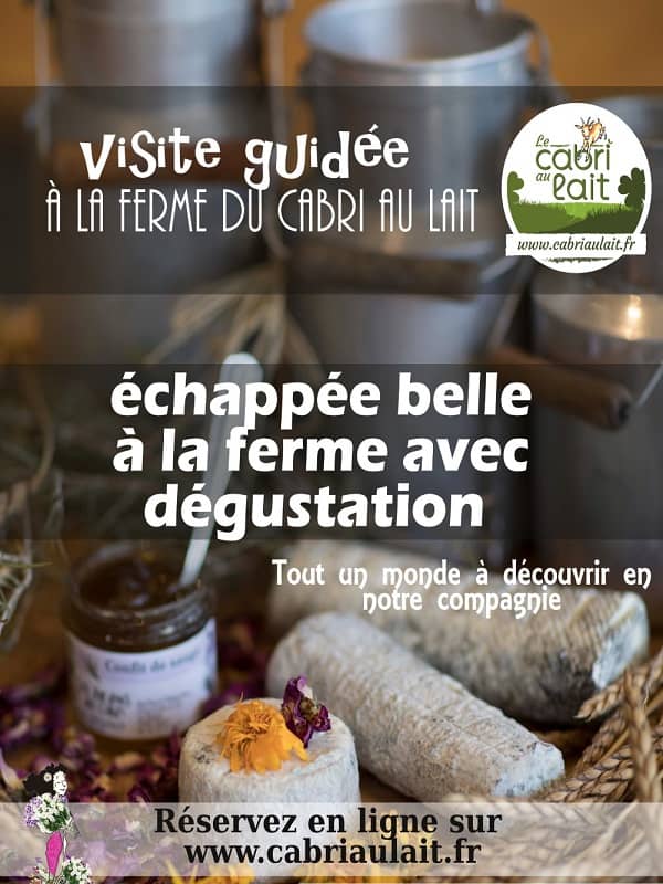 Illustration de l'événement : Echappée belle : Visite découverte de la ferme des chèvres et des roses