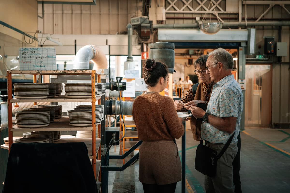 Illustration de l'événement : Visite de l'usine de la Faïencerie de Gien et du musée