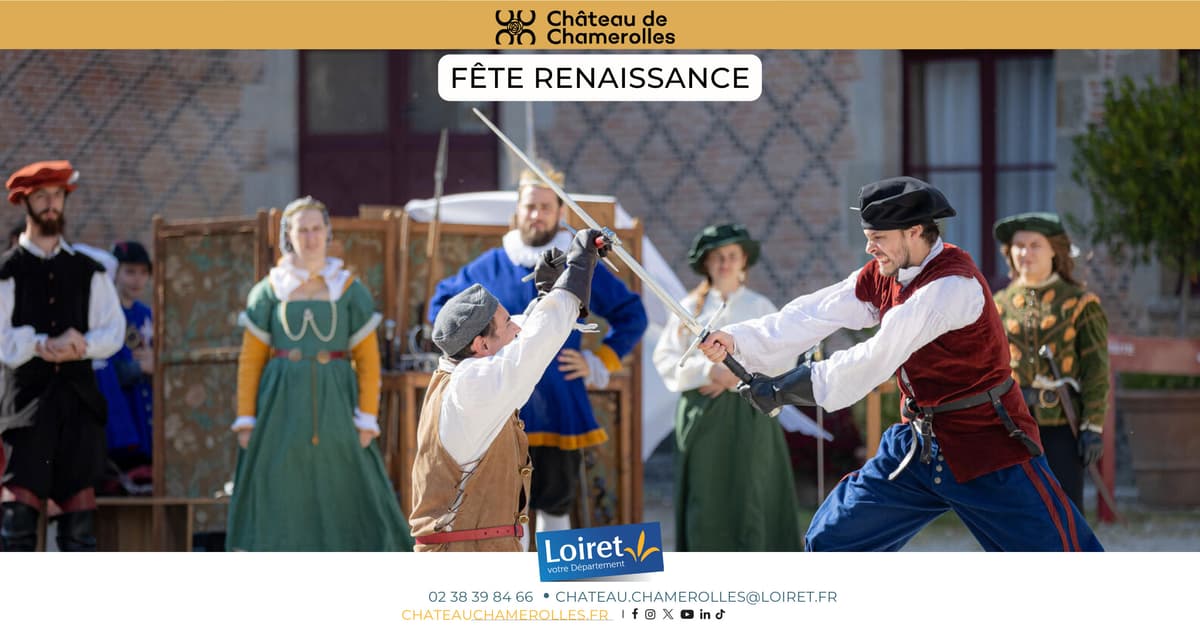 Illustration de l'événement : Week-end Renaissance : Un voyage épique dans le temps !
