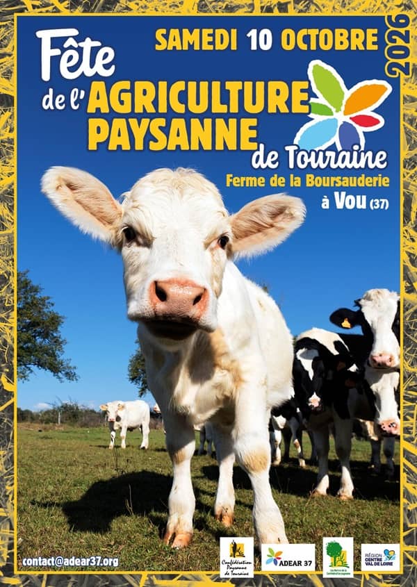 Illustration de l'événement : Fête de l'agriculture paysanne de Touraine