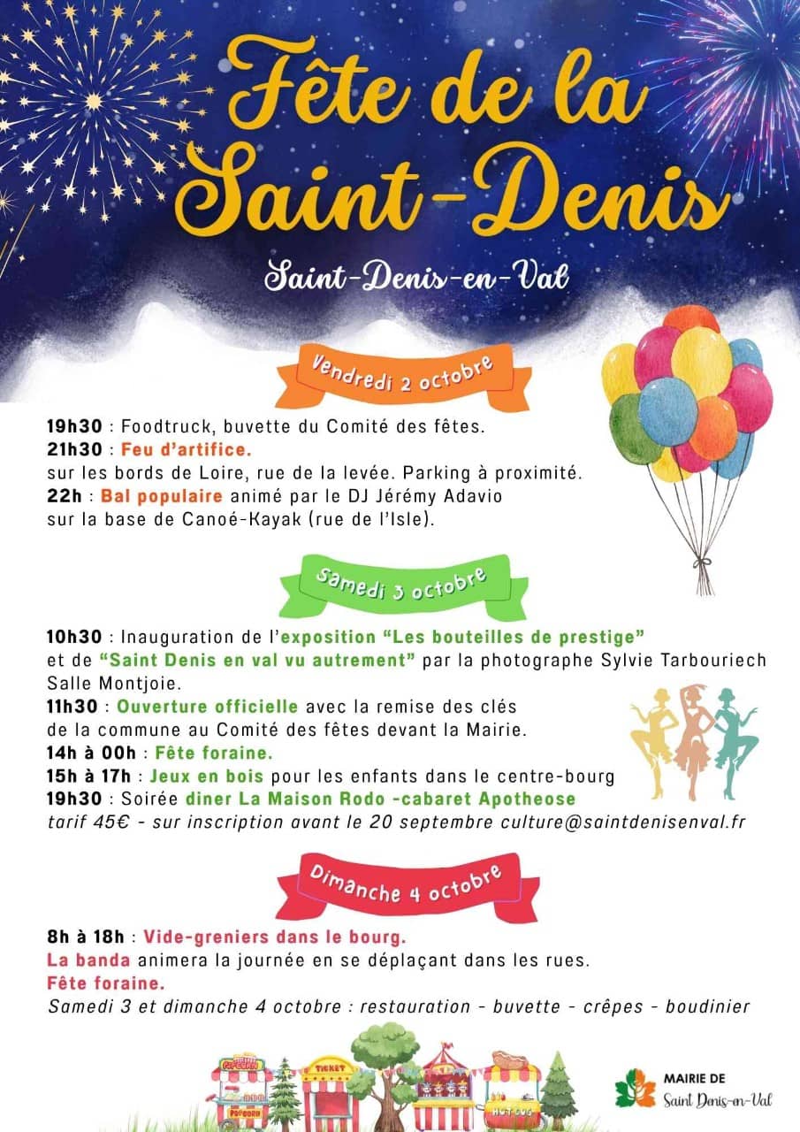 Illustration de l'événement : Fête de la Saint-Denis