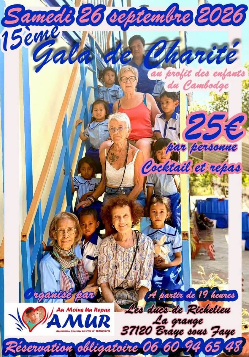 Illustration de l'événement : 15ème Gala de Charité au profit des enfants du Cambodge
