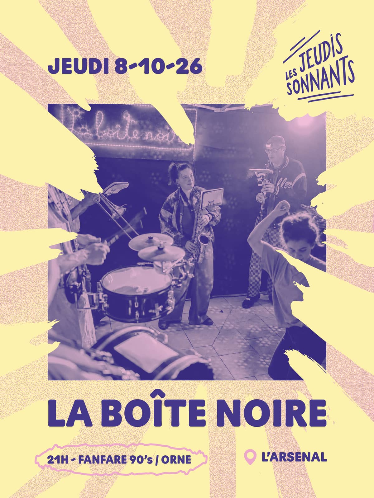 Illustration de l'événement : Les Jeudis Sonnants - La Boîte Noire