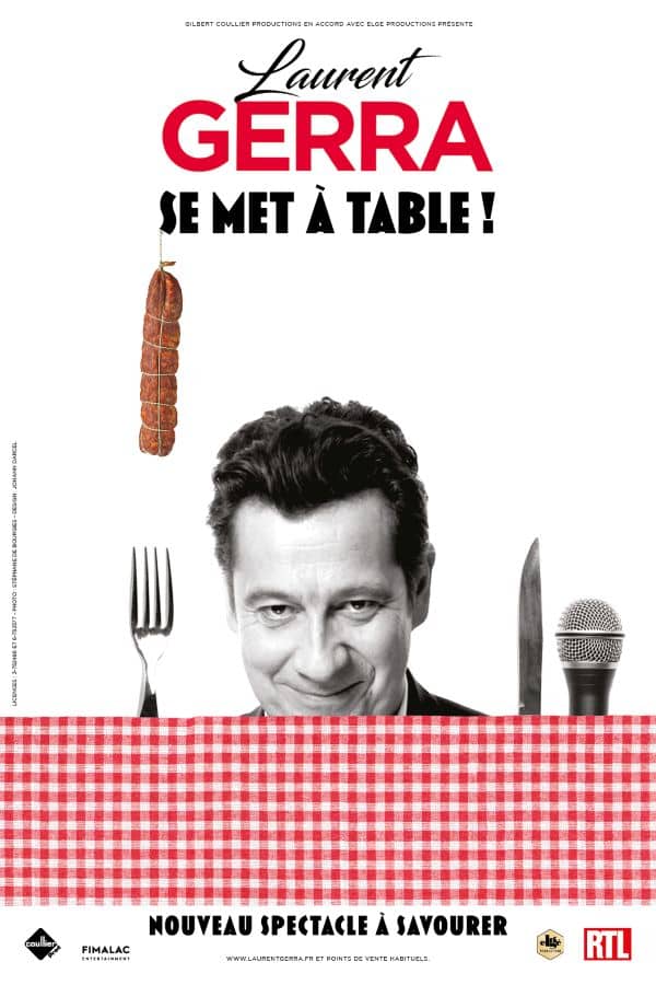 Illustration de l'événement : Laurent Gerra se met à table !