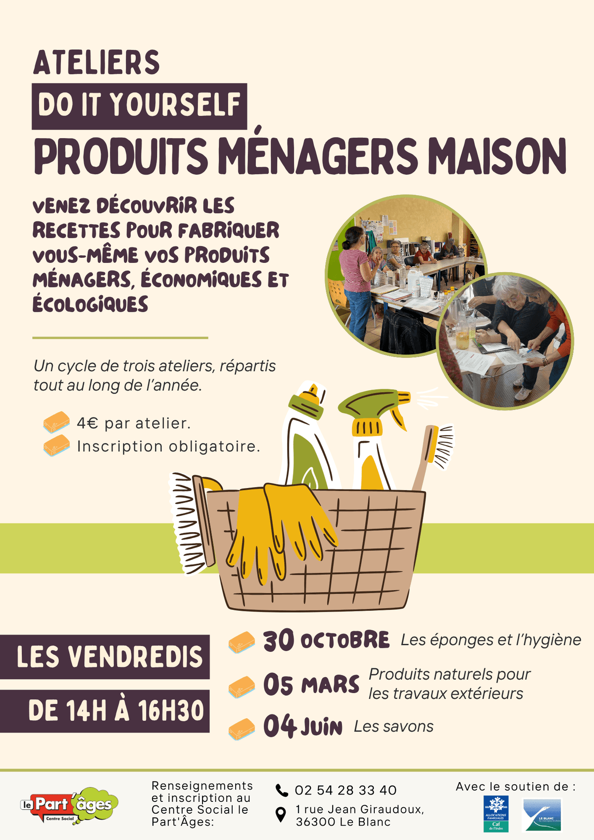 Illustration de l'événement : Atelier Do It Yourself