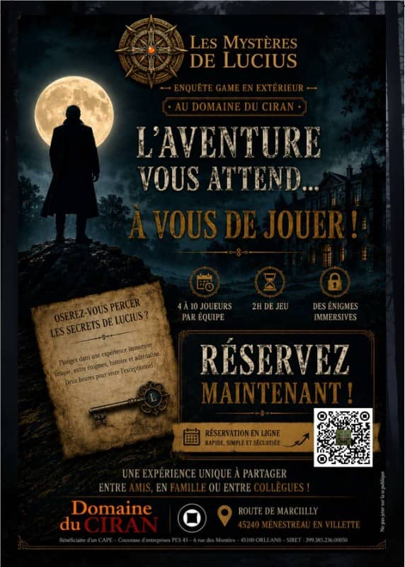 Illustration de l'événement : Les mystères de Lucius