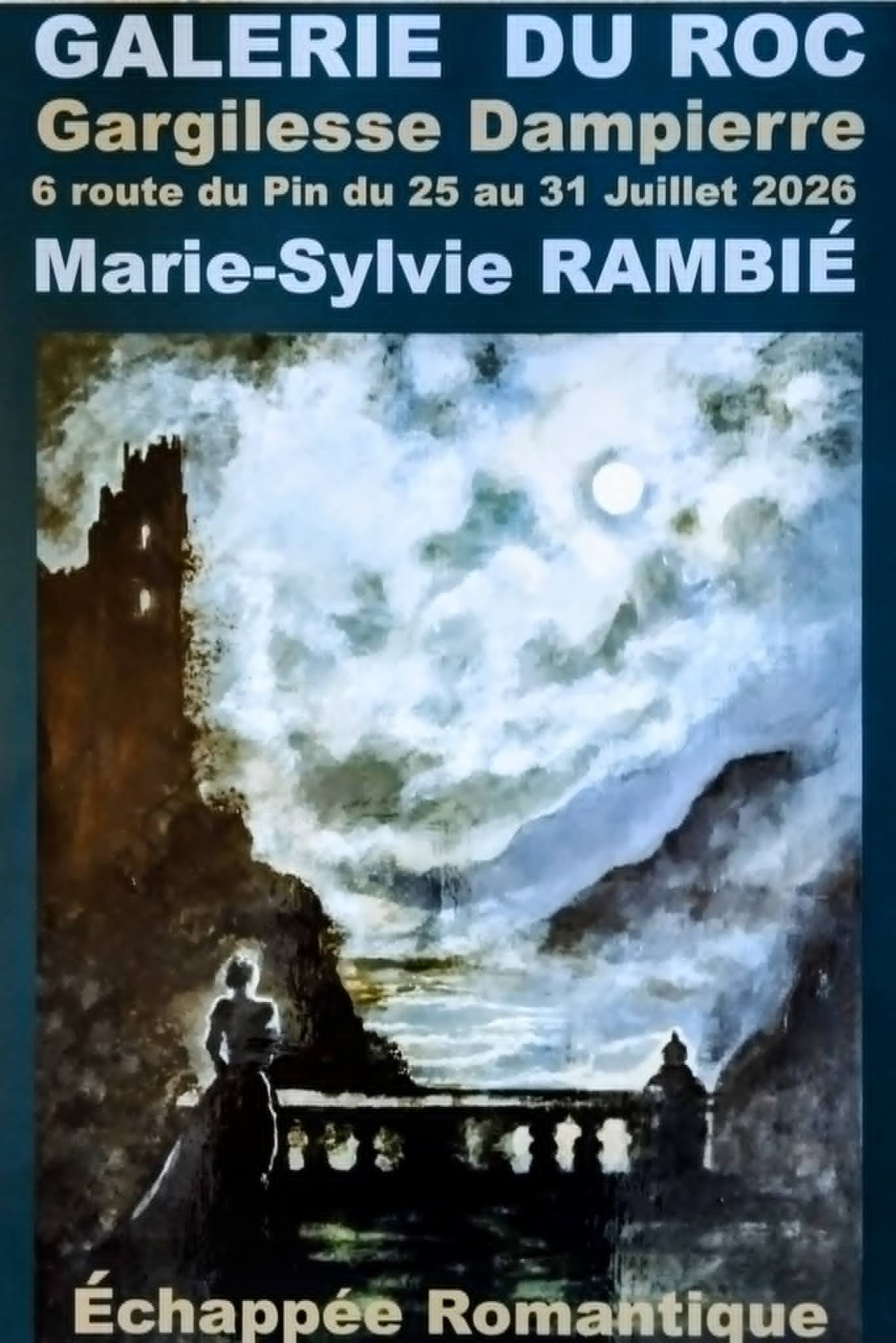 Illustration de l'événement : Exposition MS. Rambié "Échappée Romantique"