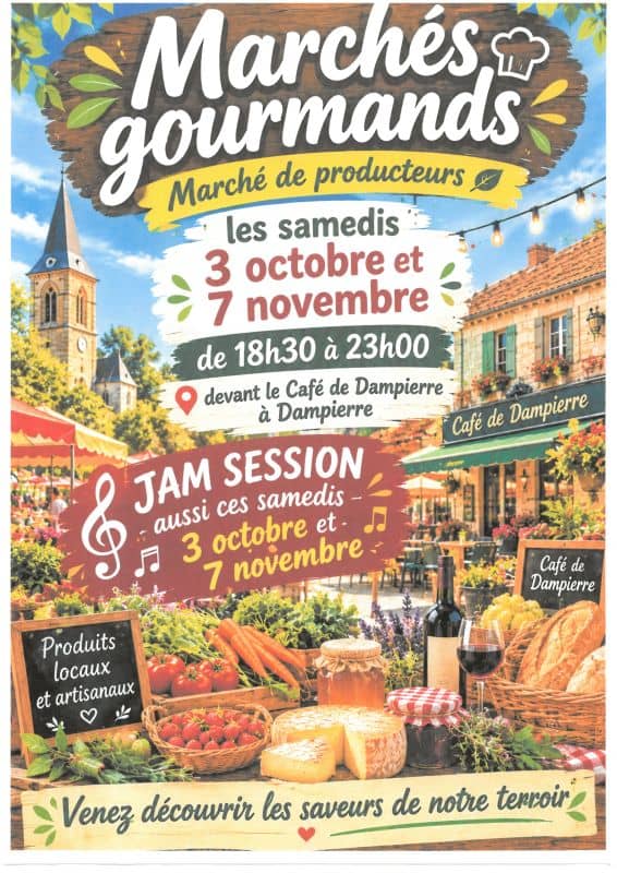 Illustration de l'événement : Marché de producteurs et Jam session