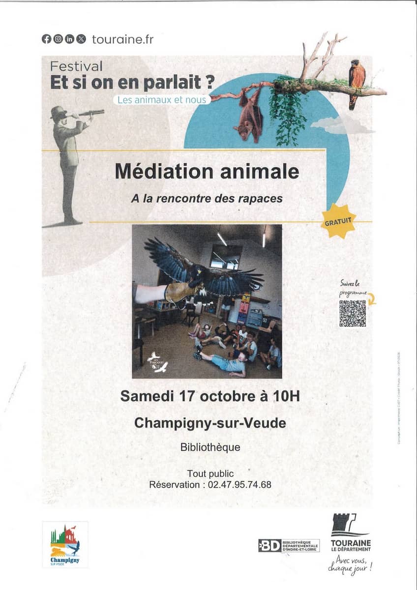 Illustration de l'événement : Médiation animale : A la rencontre des rapaces
