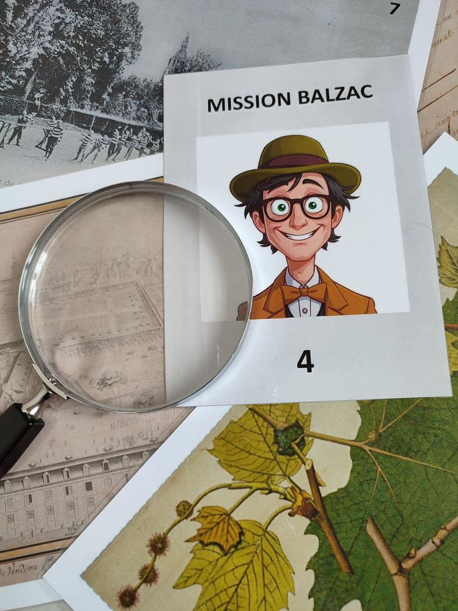 Illustration de l'événement : NOUVEAUTE : Visite ludique en famille - Mission Balzac