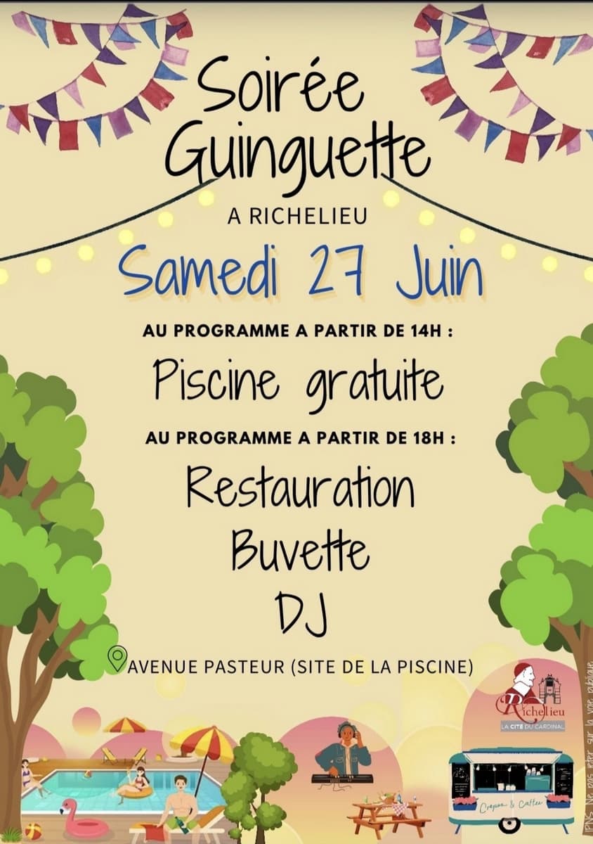 Illustration de l'événement : Soirée guinguette