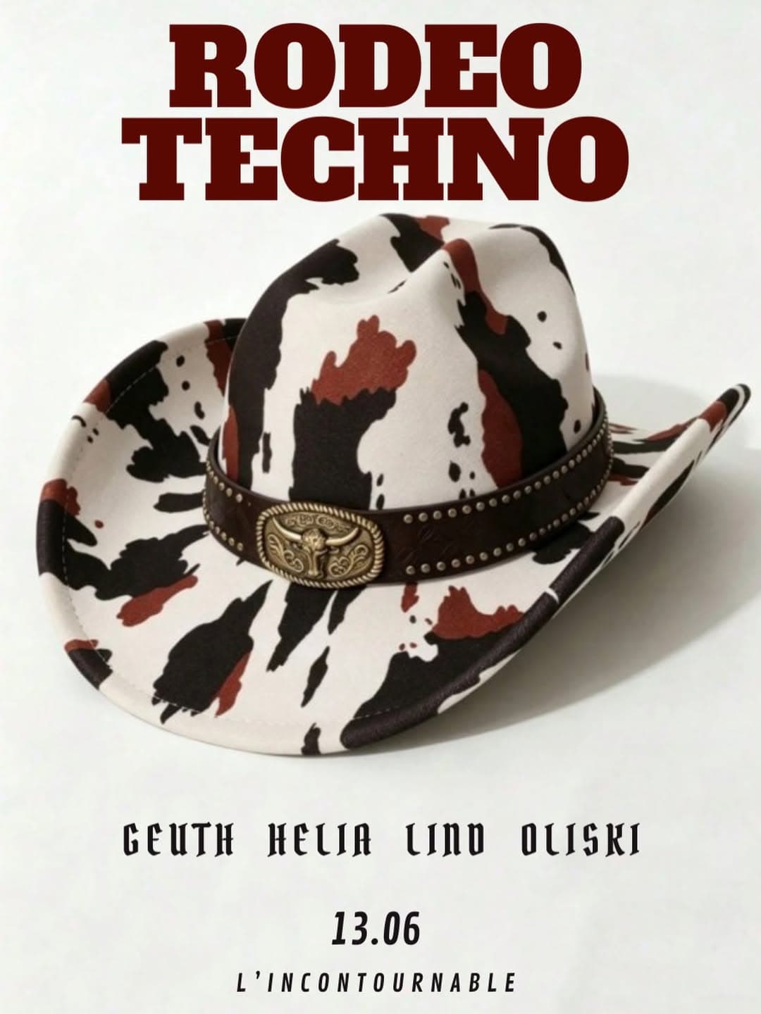Illustration de l'événement : Rodeo Techno