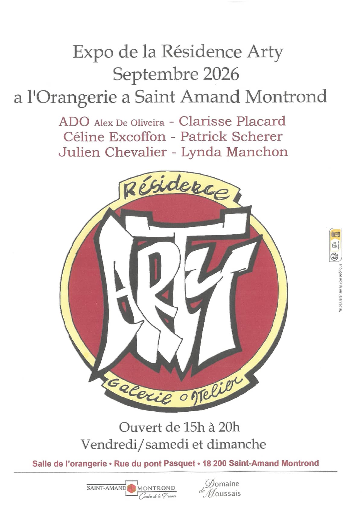 Illustration de l'événement : Résidence Arty, exposition