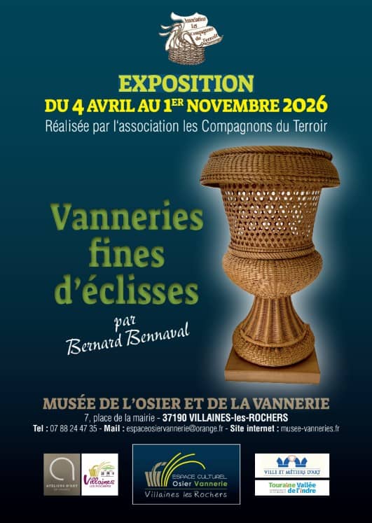 Illustration de l'événement : Exposition "Vanneries fines d’éclisse" - Espace culturel osier vannerie