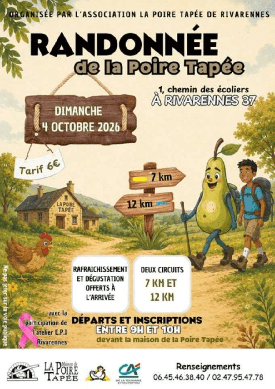 Illustration de l'événement : La Randonnée de la Poire Tapée
