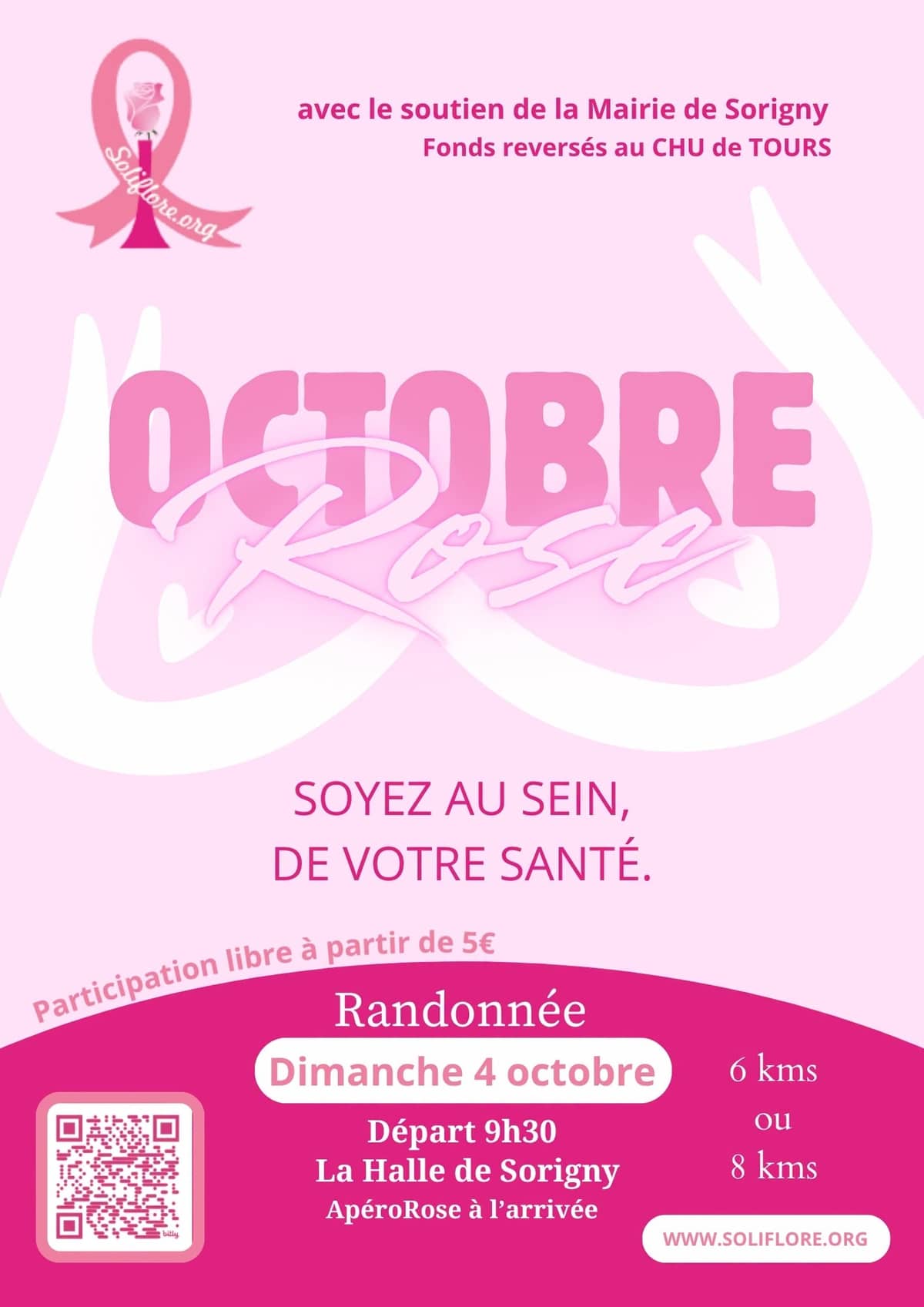 Illustration de l'événement : Randonnée Octobre Rose