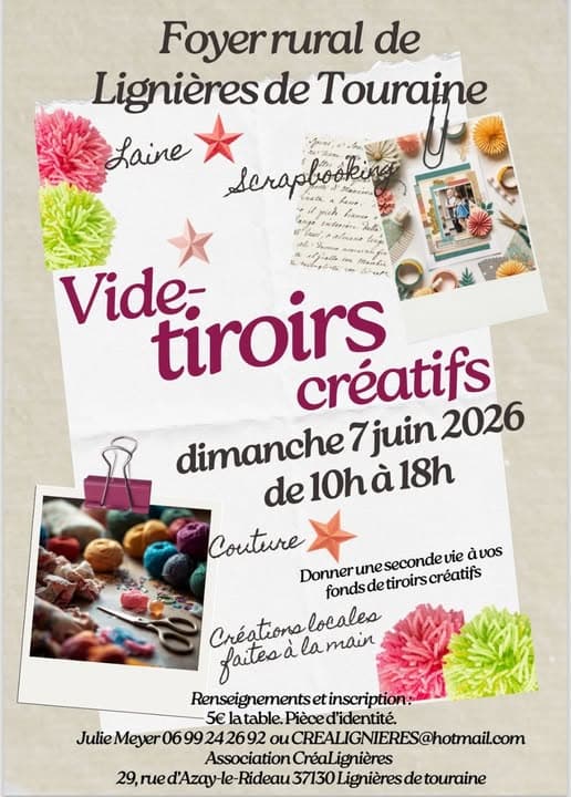 Illustration de l'événement : Vide Tiroir Créatif